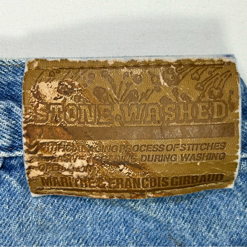 Marithe Girbaud Francois Stone Washed Jean Shorts Size 10 Boys' - Picture 11 of 11